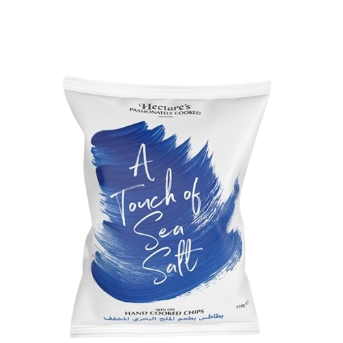 هيكترز محضر بطاطس بطعم الملح البحري المخفف 150جم